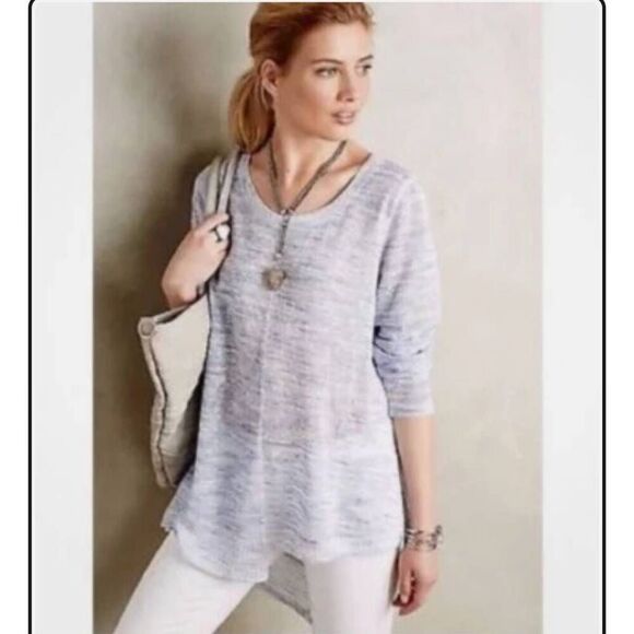 Akemi + Kin Space Dye Textured Lightweight Sweater - Picture 1 of 11